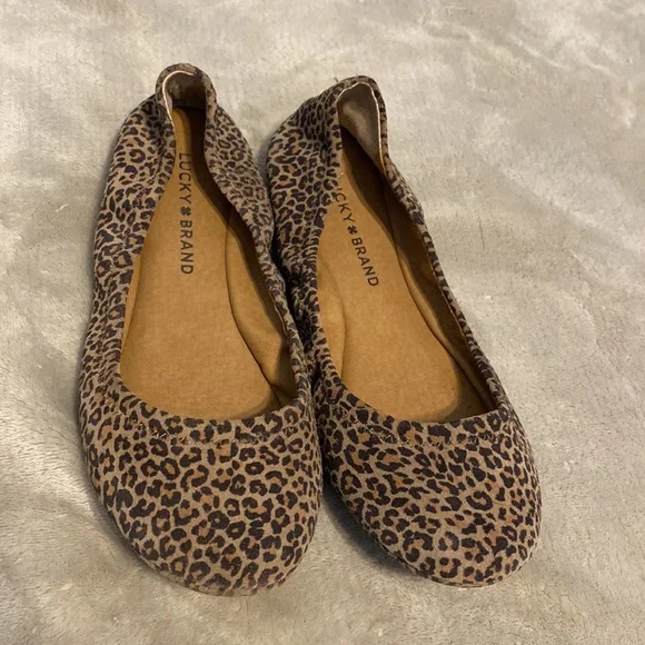 Lucky brand flats- leopard print - Picture 2 of 6